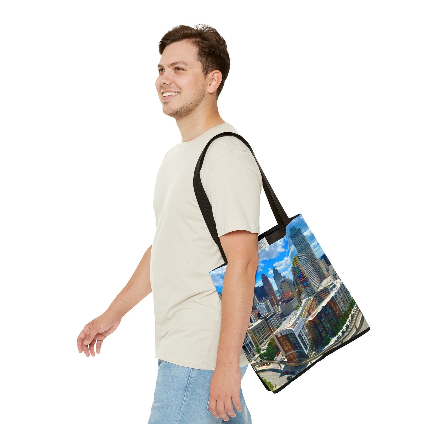 Downtown Detroit Tote Bag