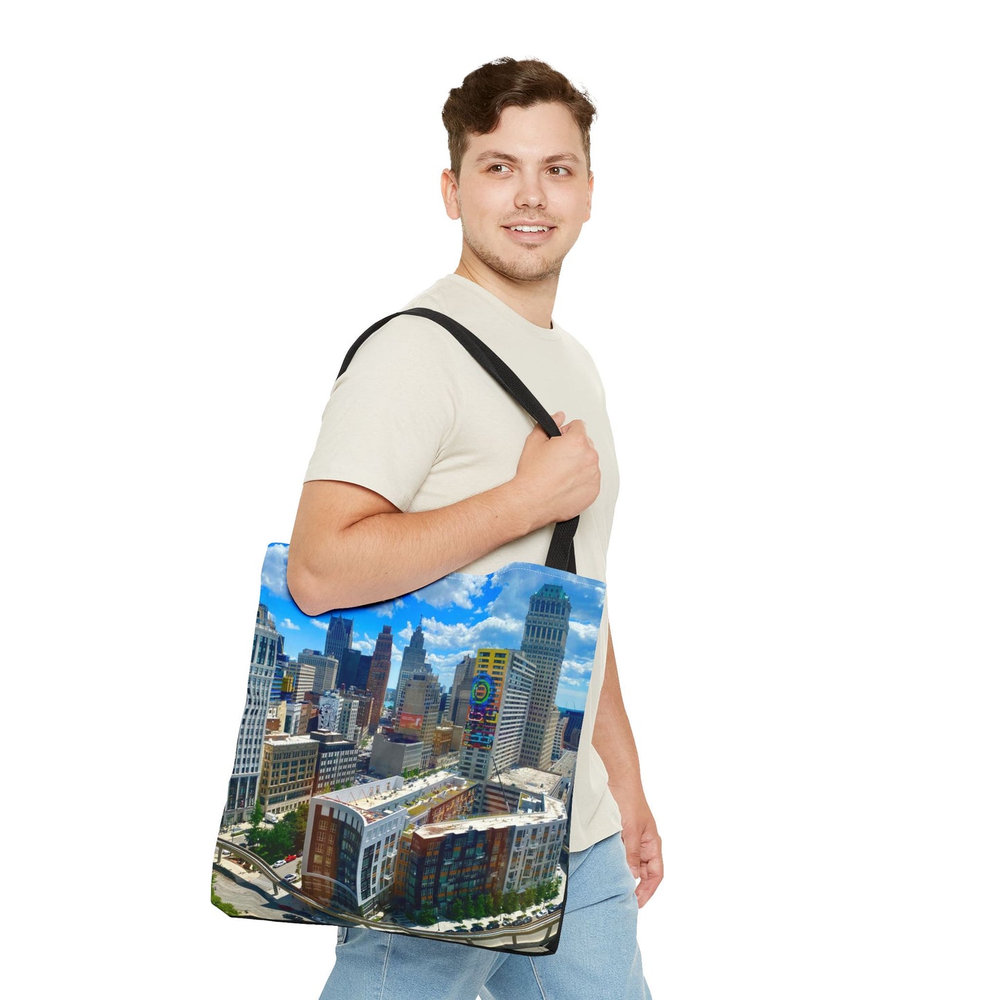 Downtown Detroit Tote Bag