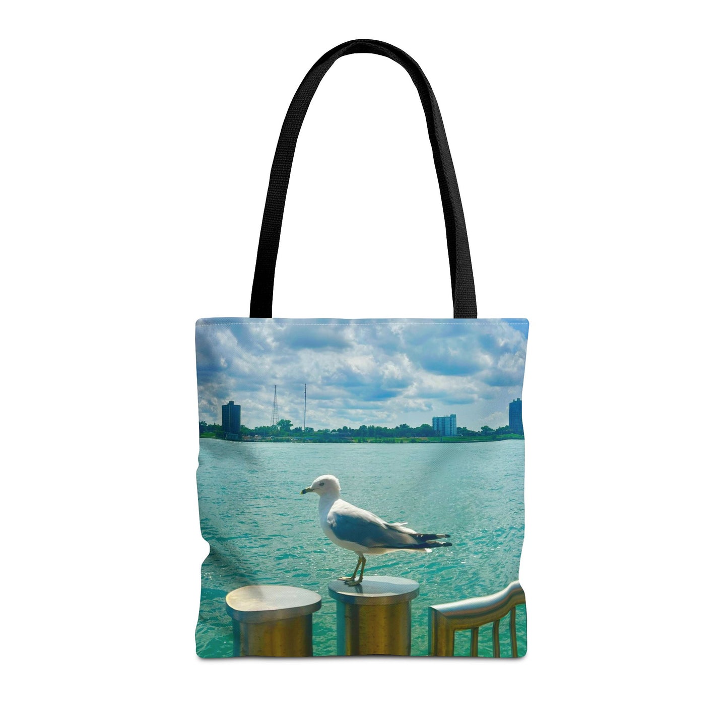 Detroit Riverwalk Tote Bag