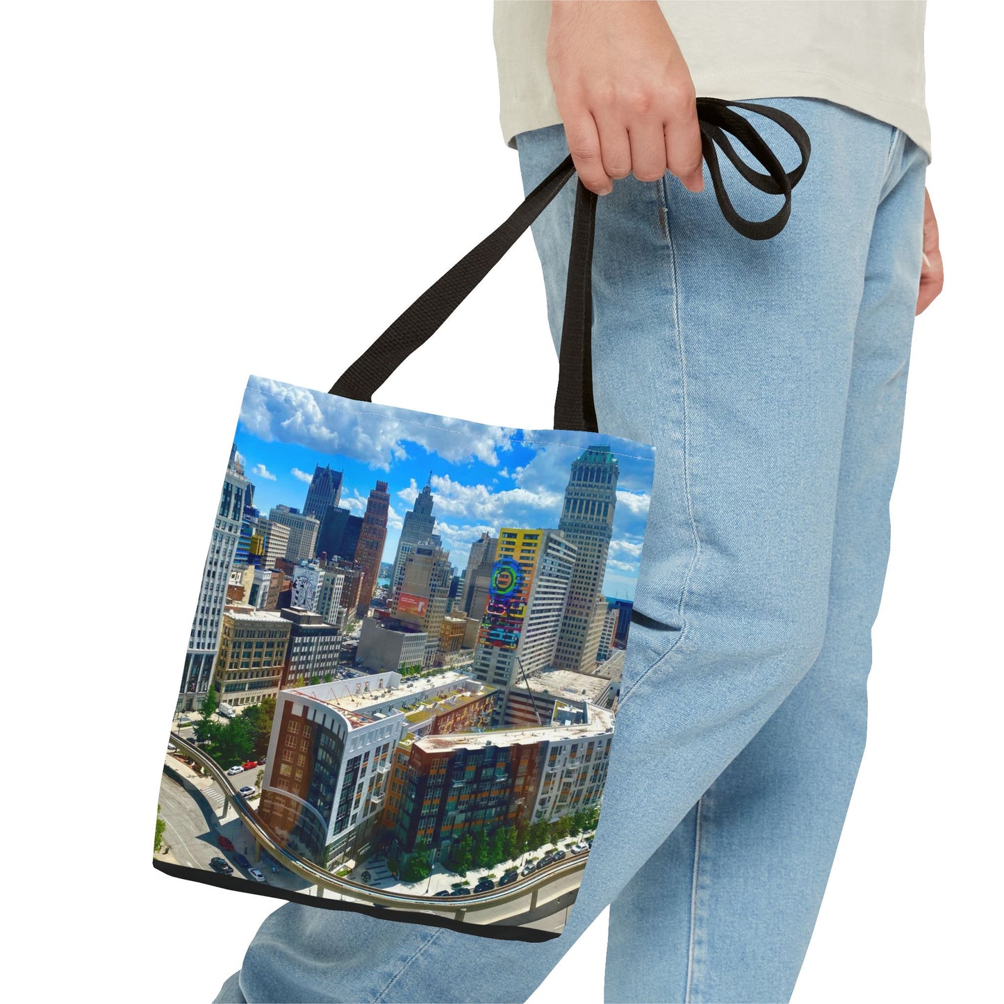 Downtown Detroit Tote Bag