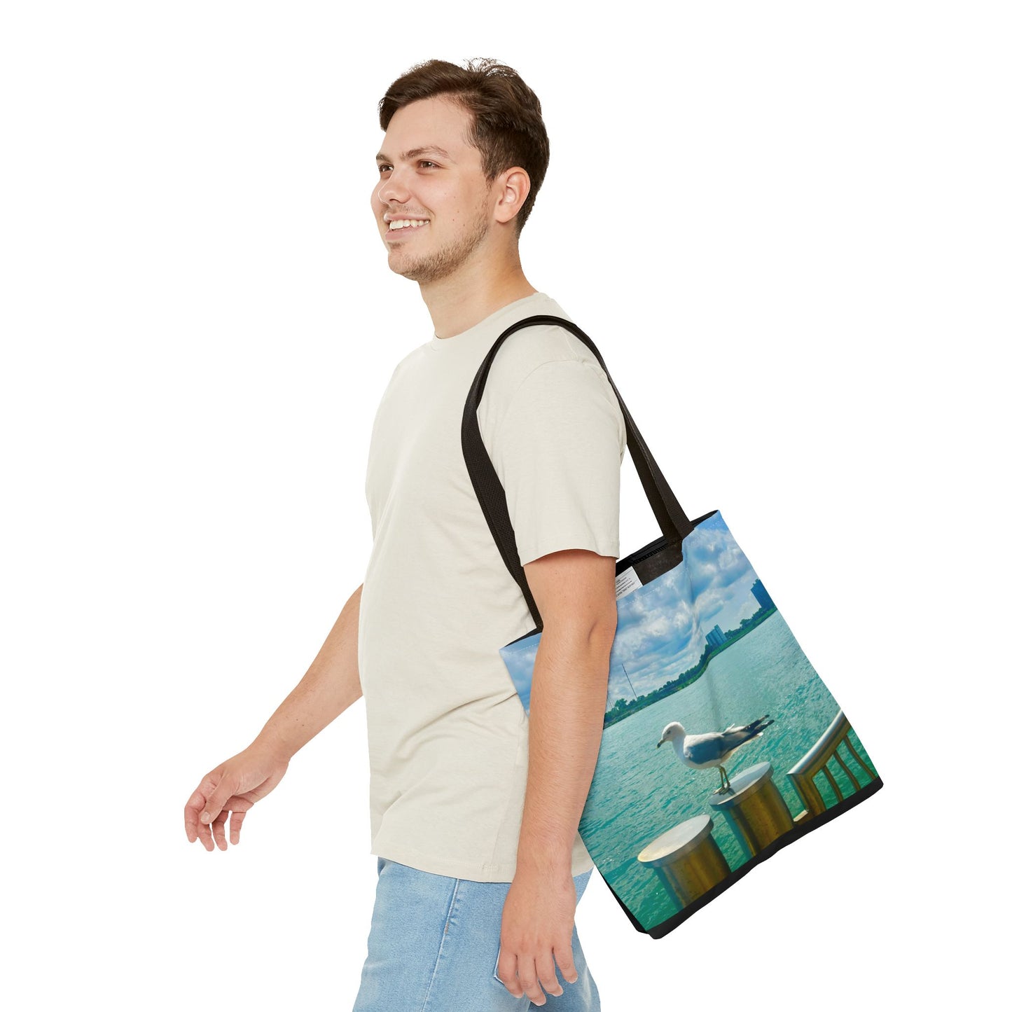 Detroit Riverwalk Tote Bag