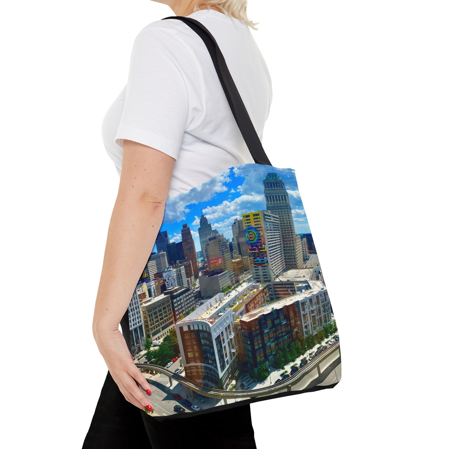 Downtown Detroit Tote Bag