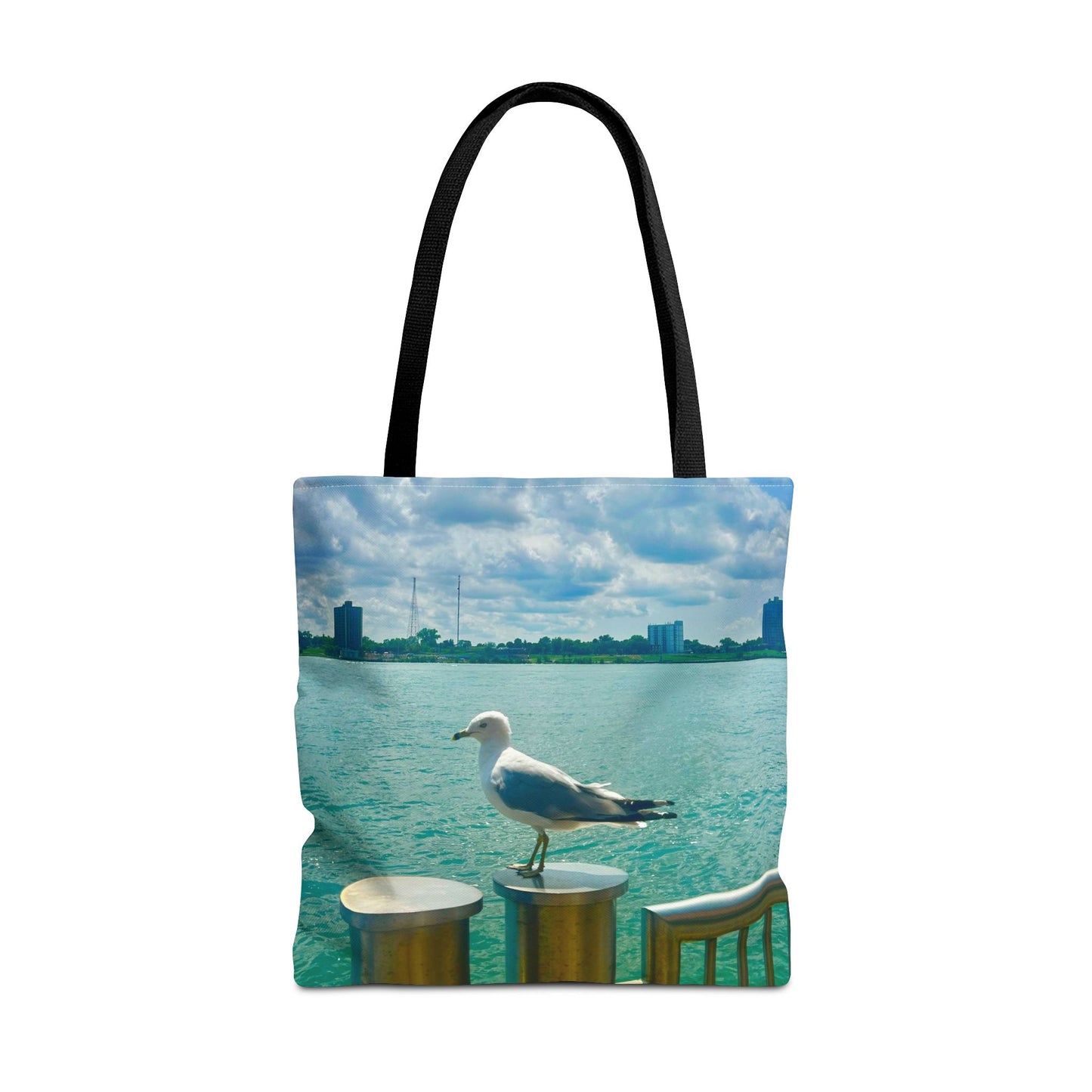 Detroit Riverwalk Tote Bag