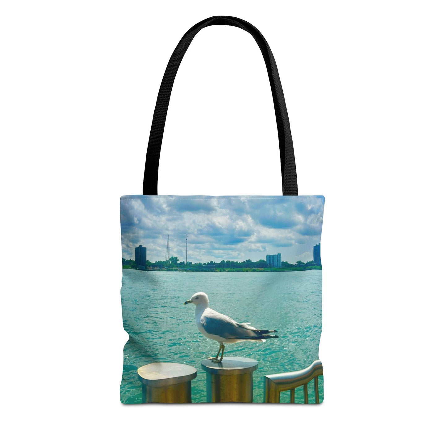 Detroit Riverwalk Tote Bag