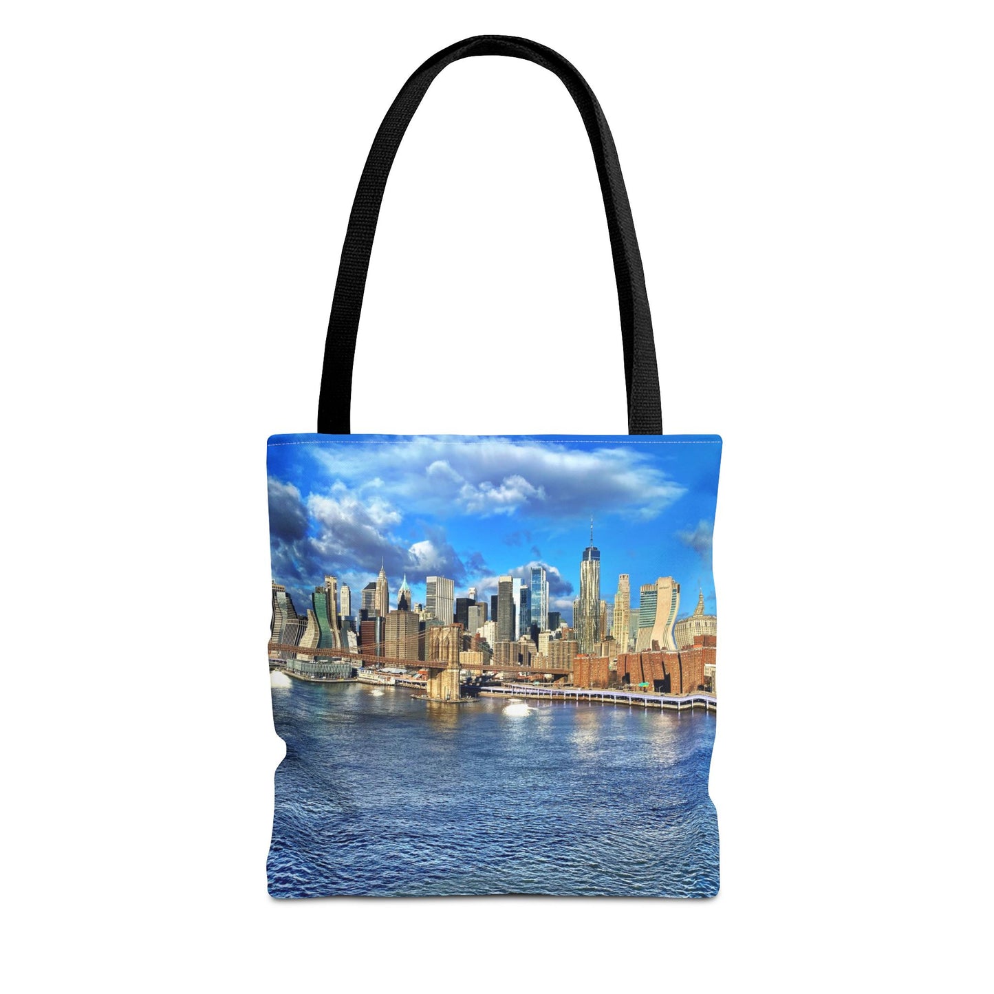 Walking Manhattan Bridge Tote Bag